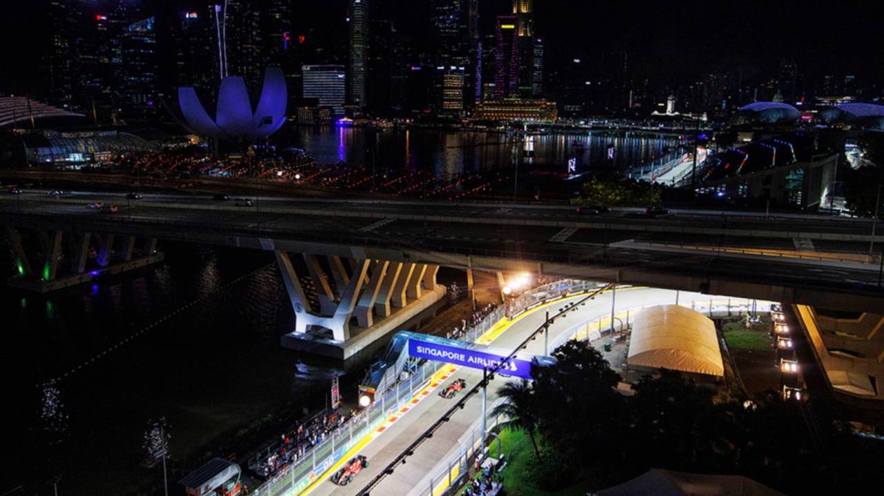 Bayfront Grandstand F Singapore Grand Prix Oct Marina