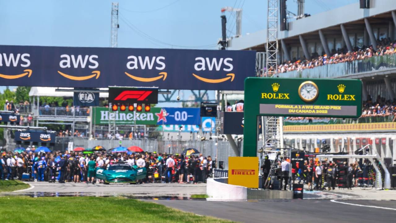 Grandstand F Canadian Grand Prix Jun Circuit Gilles