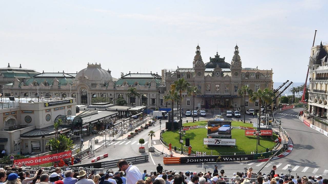 Grandstand B F Monaco Grand Prix May Circuit De