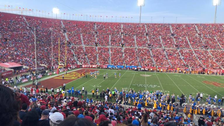 Lower (100 Level) USC Trojans Football vs Southern Eagles Football 6 Sep 2025 Los