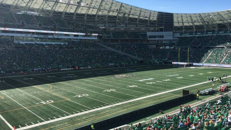 Lower (100 Level) | Preseason: Saskatchewan Roughriders vs Winnipeg ...