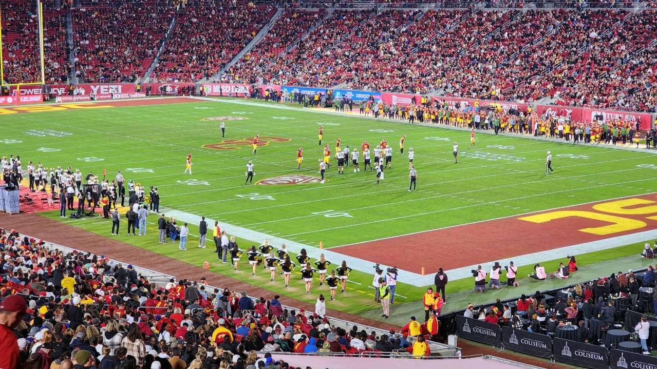 Middle (200 Level) USC Trojans Football vs Southern Eagles Football 6 Sep 2025 Los