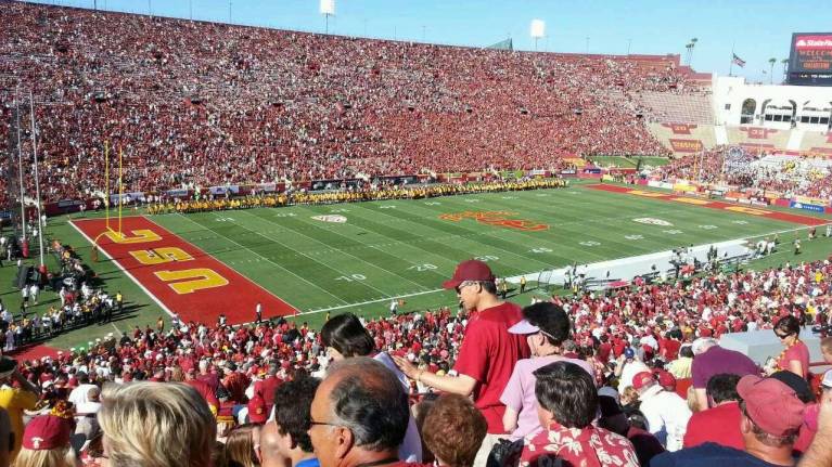 Middle (200 Level) USC Trojans Football vs Southern Eagles Football 6 Sep 2025 Los