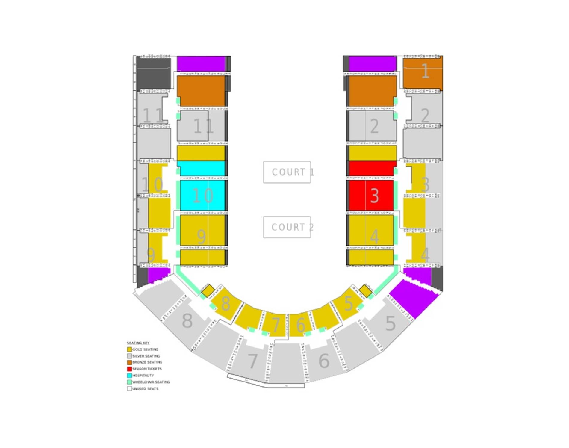 Utilita Arena Birmingham Map