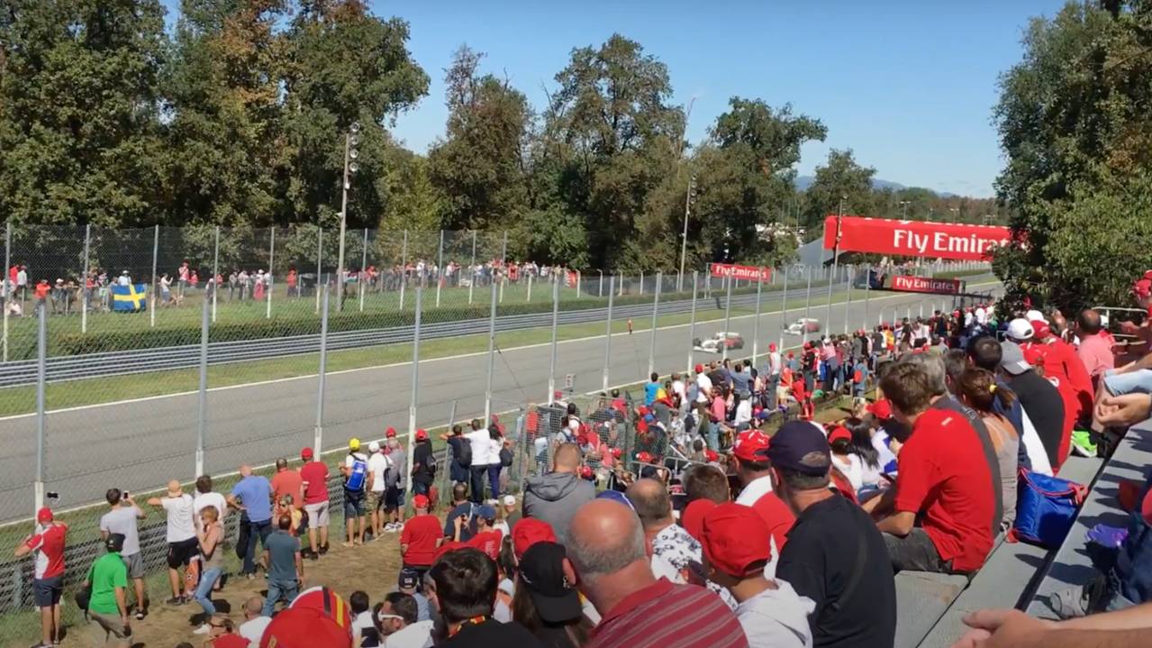 Laterale Parabolica Monza Exhaust Tribuna 21A B Laterale Parabolica