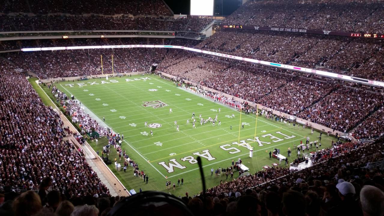Upper (300 Level) Texas A&M Aggies Football vs Utah State Aggies Football 6 Sep 2025 Kyle