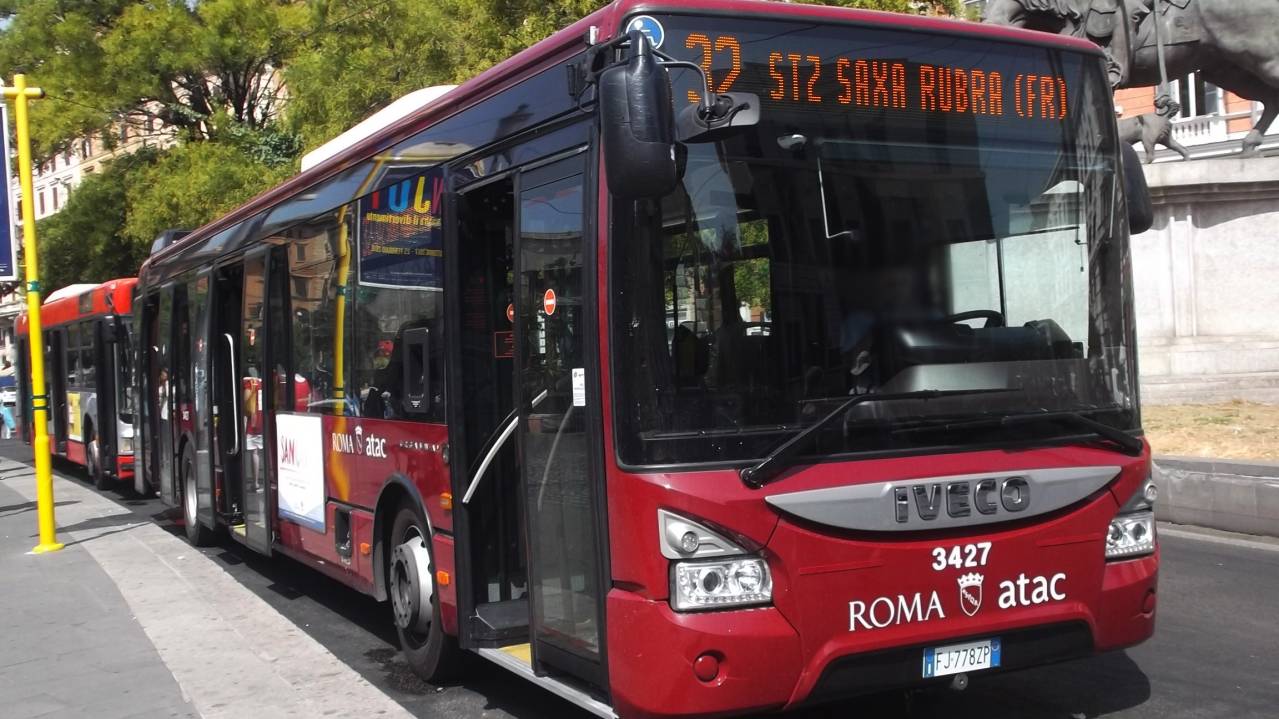 A bus in Rome