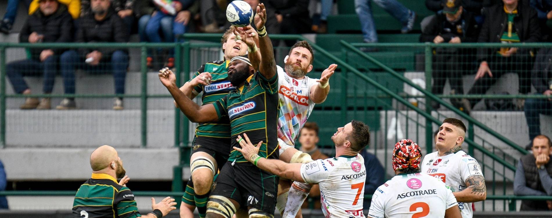 A Champions Cup fixture between Benetton and Northampton Saints