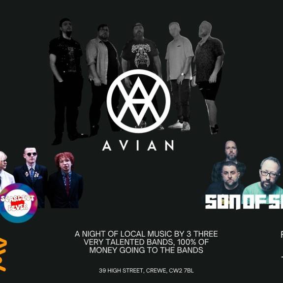 A Night Of Local Music - Avian, Son Of Shinobi & Scarlett Fever