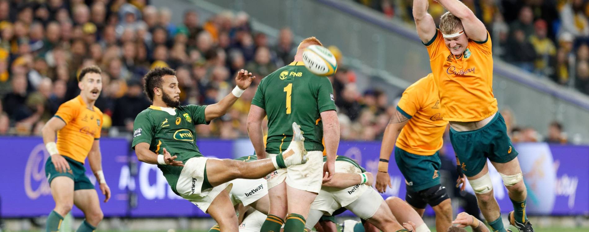 A Rugby Championship fixture between Australia and South Africa