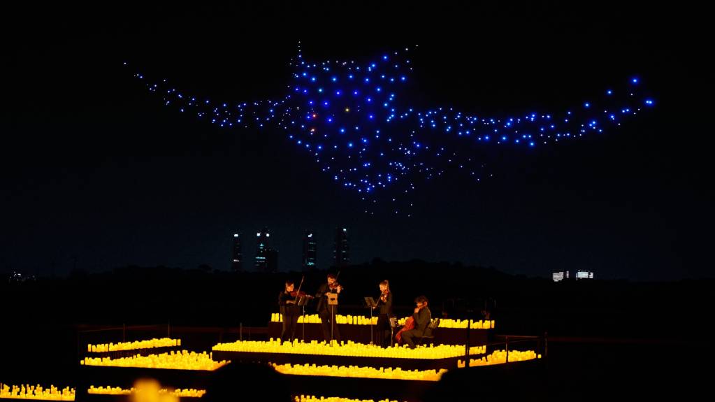 A series of Harry Potter DroneArt Shows are currently running
