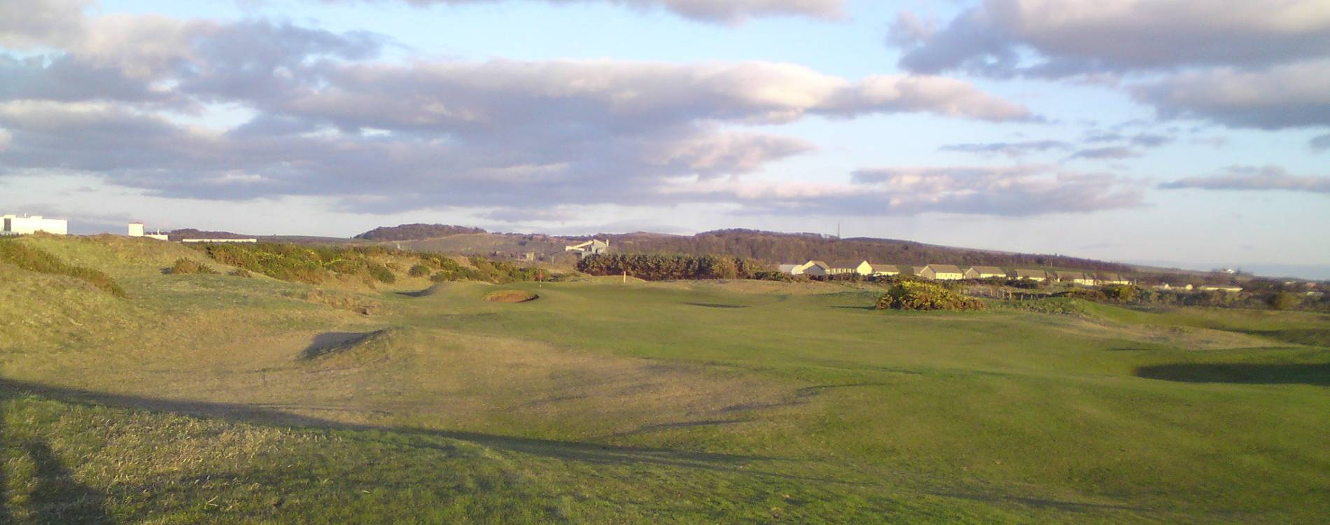 A view of the Dundonald Links golf course