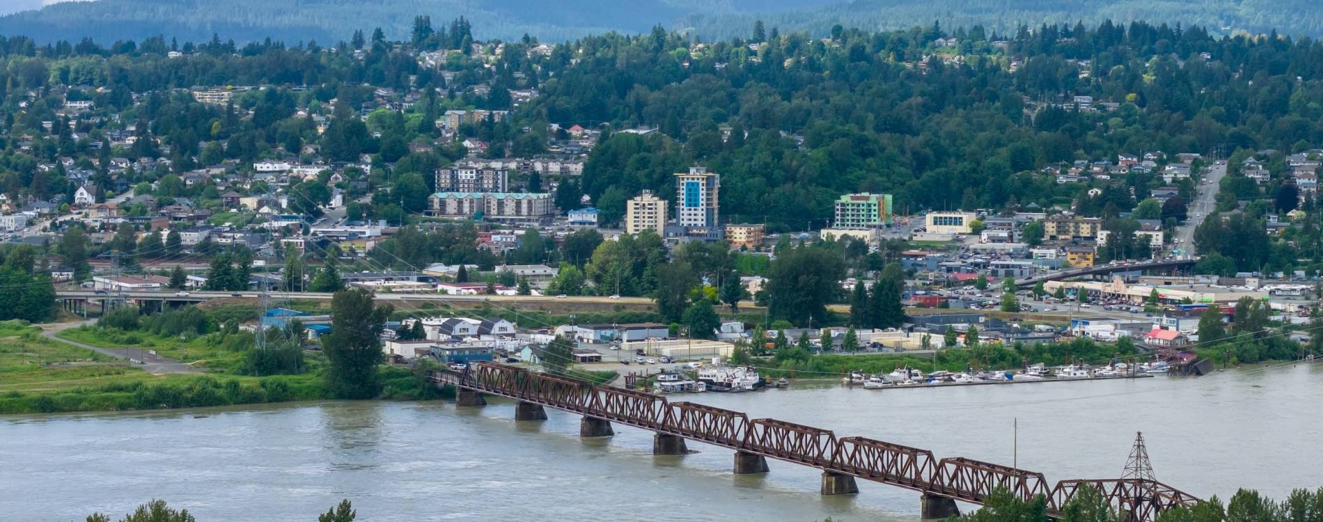 Abbotsford skyline