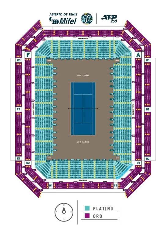 Cabo Sports Complex Map