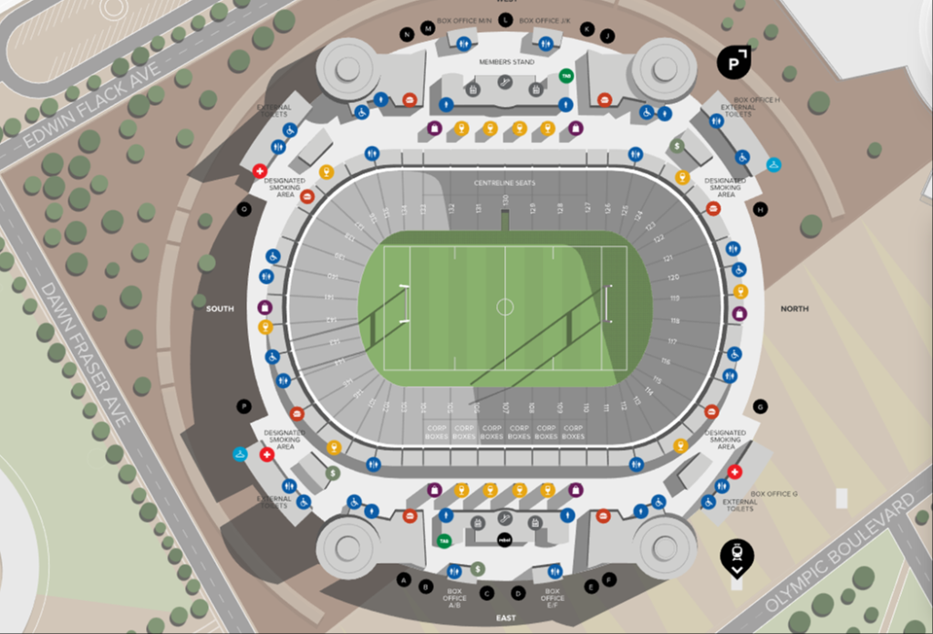 Restricted View Grand Final TBC V TBC Oct 2024 Accor Stadium   Accor Stadium Stadium Australia V2 30078 