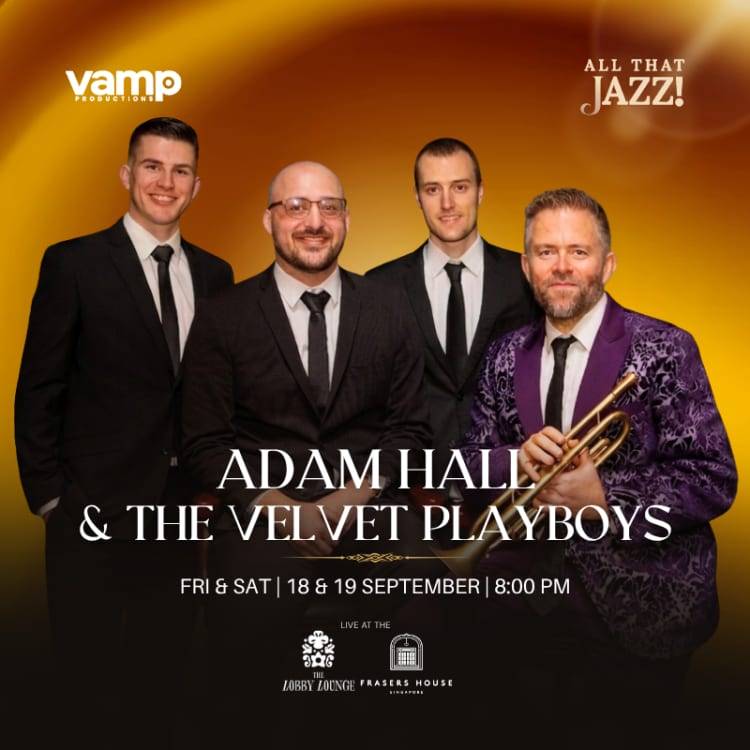 Adam Hall & The Velvet Playboys Live at The Lobby Lounge