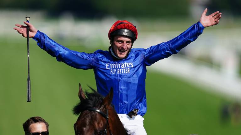 "This is the Derby lads - get in there!": Kirby wins Epsom Derby Against the Odds