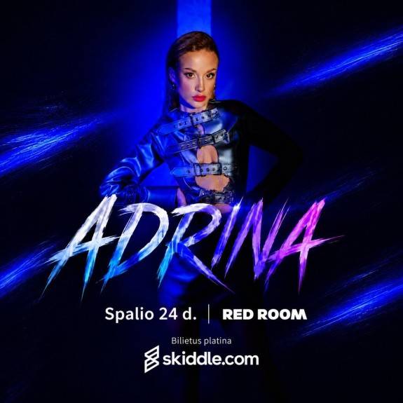 ADRINA | Spalio 24 d. Red Room Peterborough