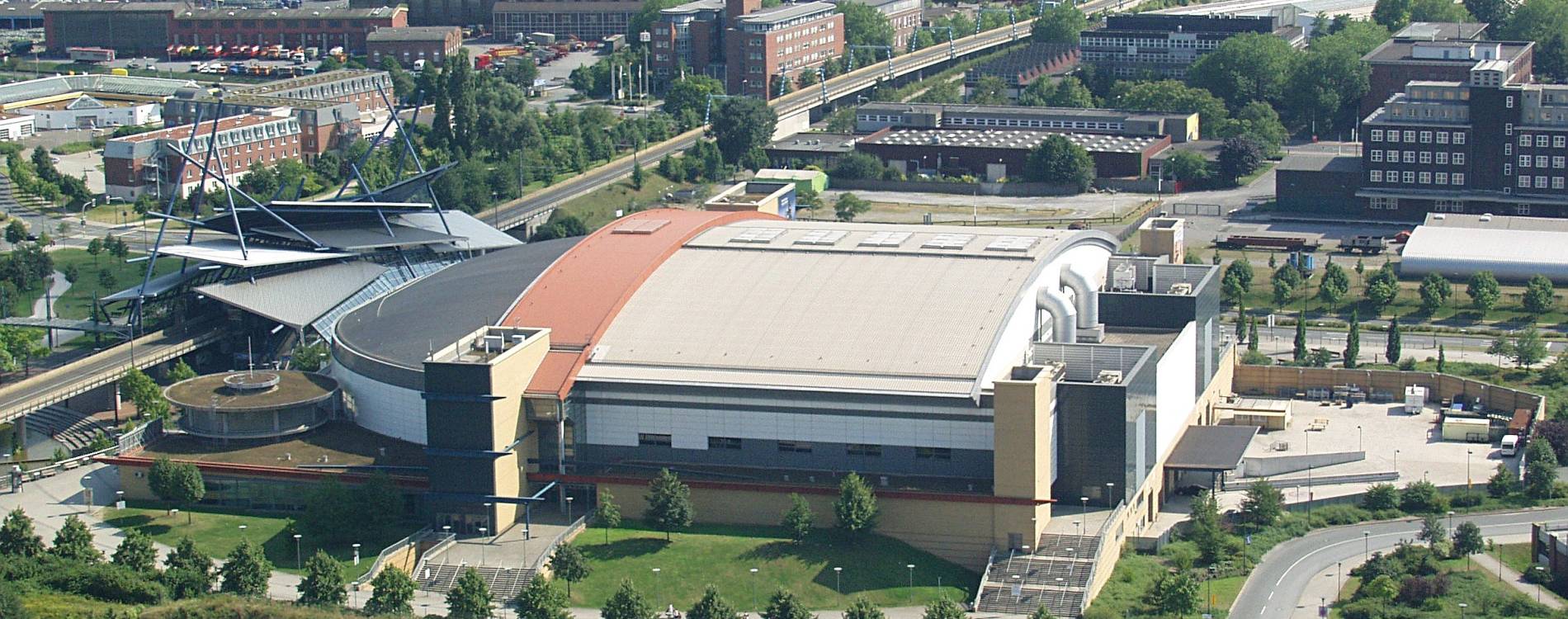 Aerial view of Rudolf Weber Arena