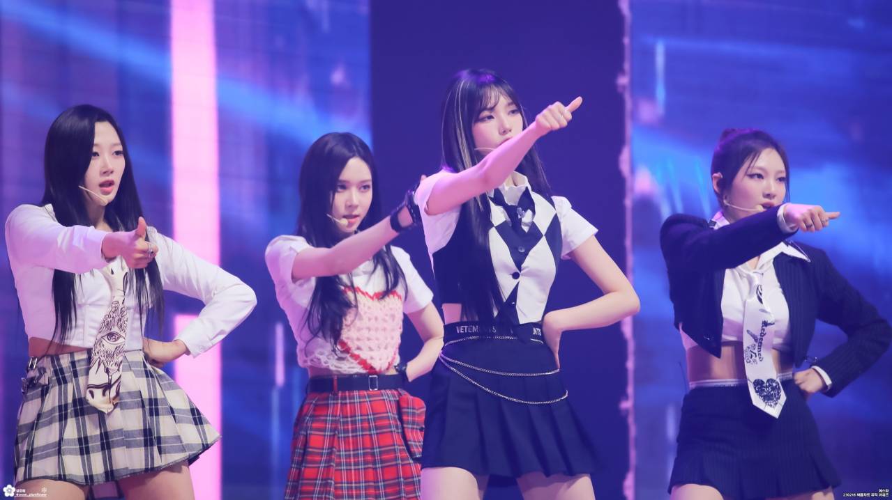 aespa at the Circle Chart Music Awards