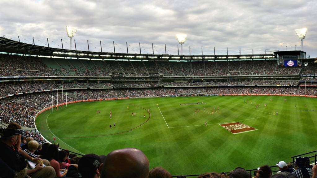 AFL games at the MCG regularly attract more than 90,000 fans
