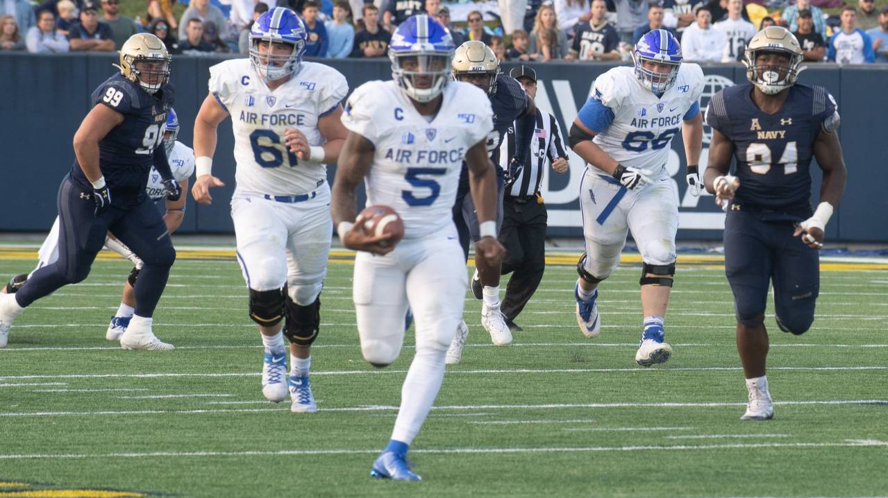 Air Force Falcons represent the United States Air Force Academy