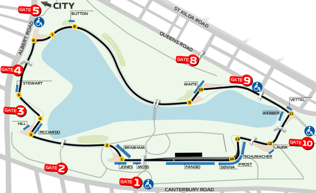 Park Pass (General Admission) | F1 Australian Grand Prix | 13-16 Mar ...