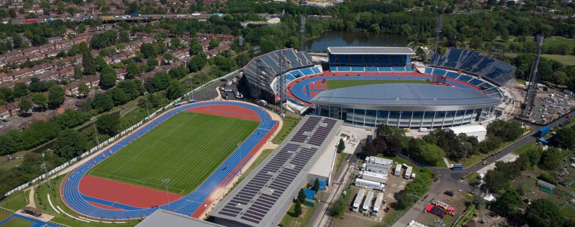 Alexander Stadium, in Birmingham