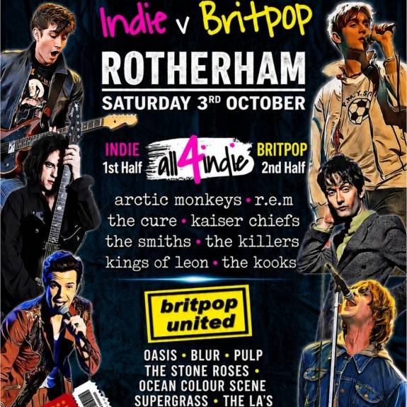 All 4 Indie v Brit Pop United
