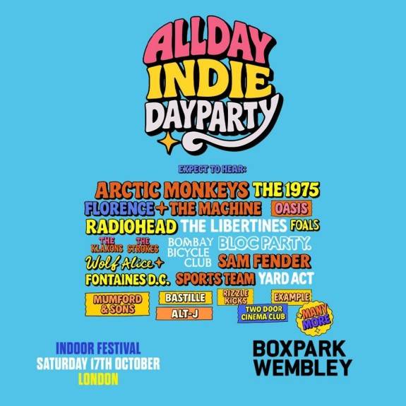 Allday Indie Indoor Festival - London