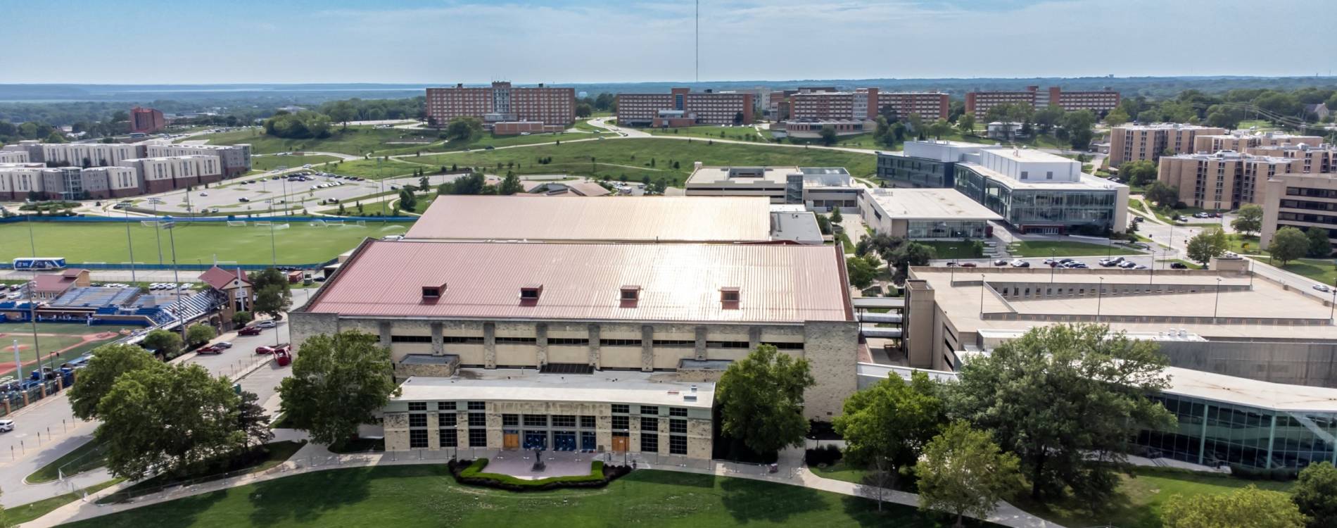 Allen Fieldhouse in Lawrence