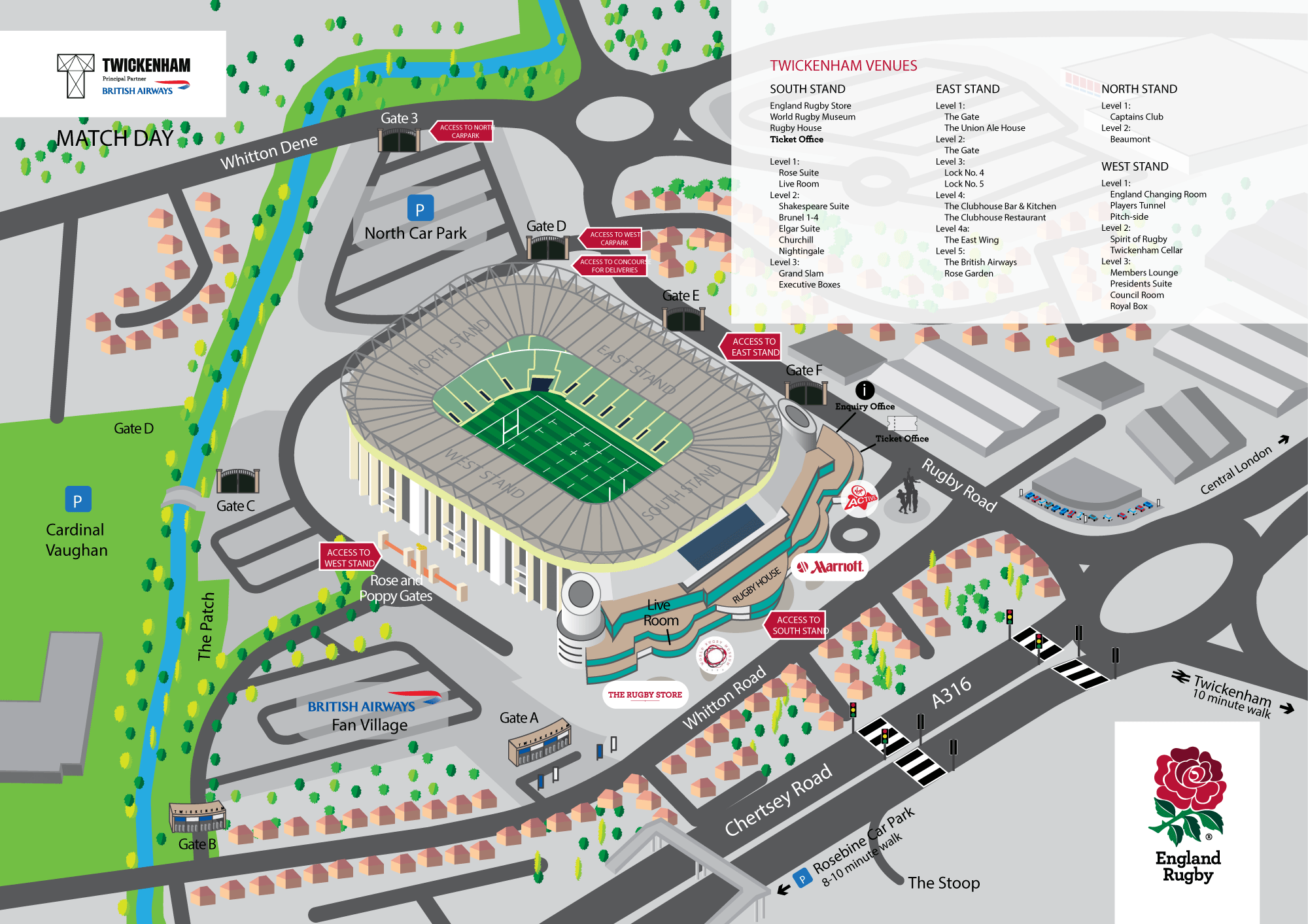 Allianz Stadium Map