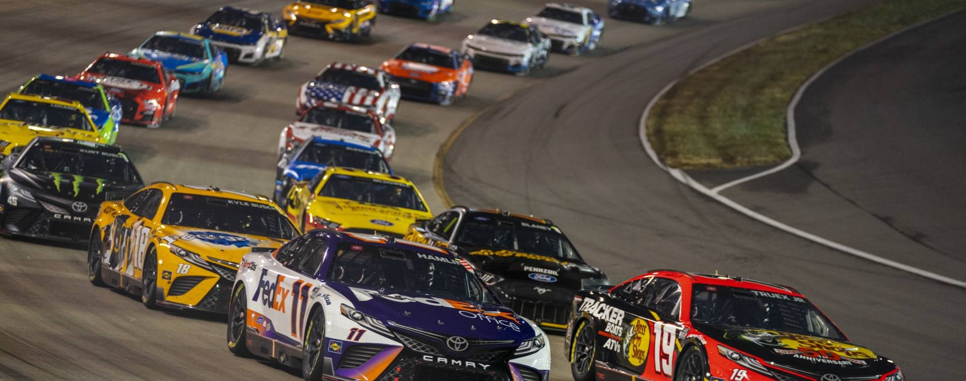 Ally 400 is hosted at Nashville Superspeedway