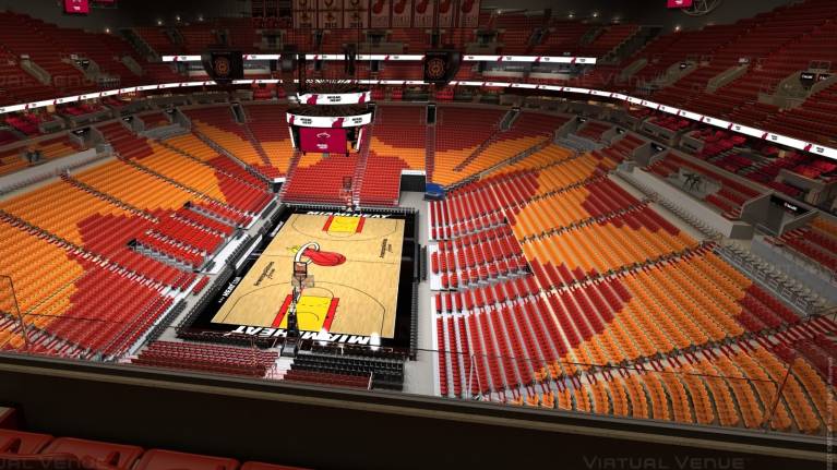 American Airlines Arena 400 Level View