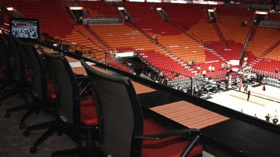 American Airlines Arena Loge Suites
