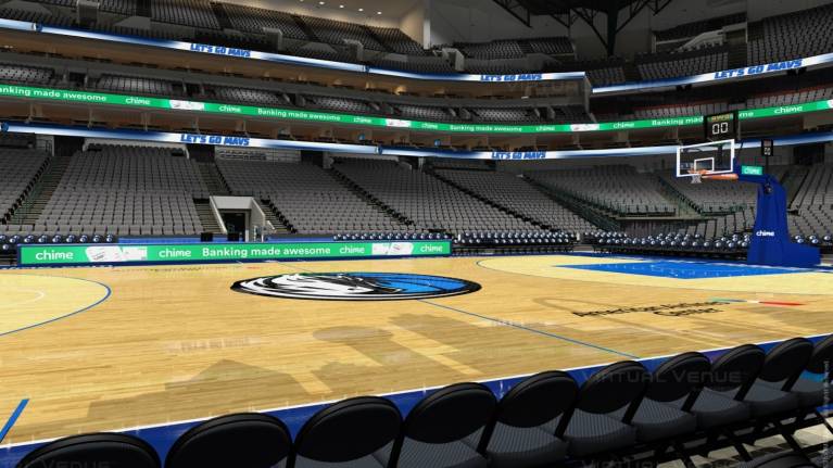 American Airlines Center Floor View