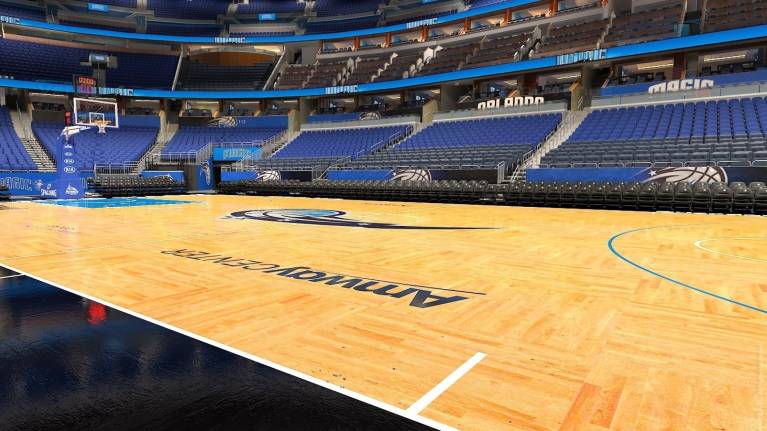Amway Center Floor