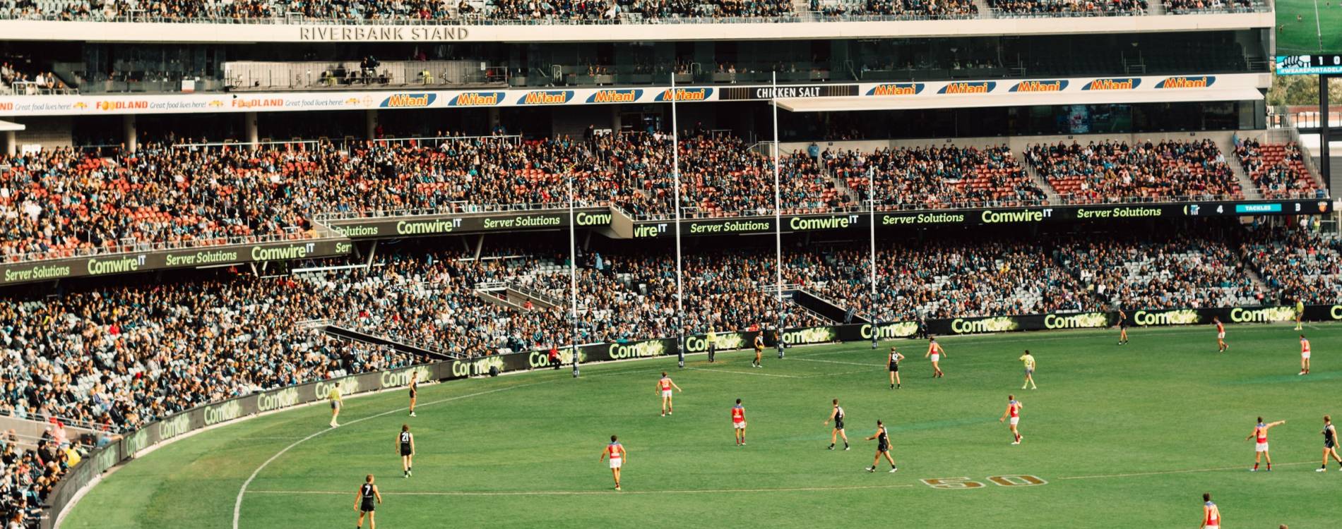 An AFL fixture at the Adelaide Oval