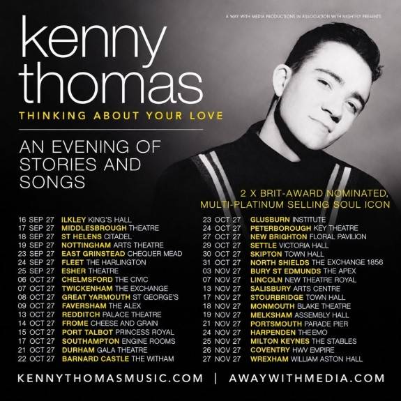 An Evening of Stories and Songs with Kenny Thomas | Southampton