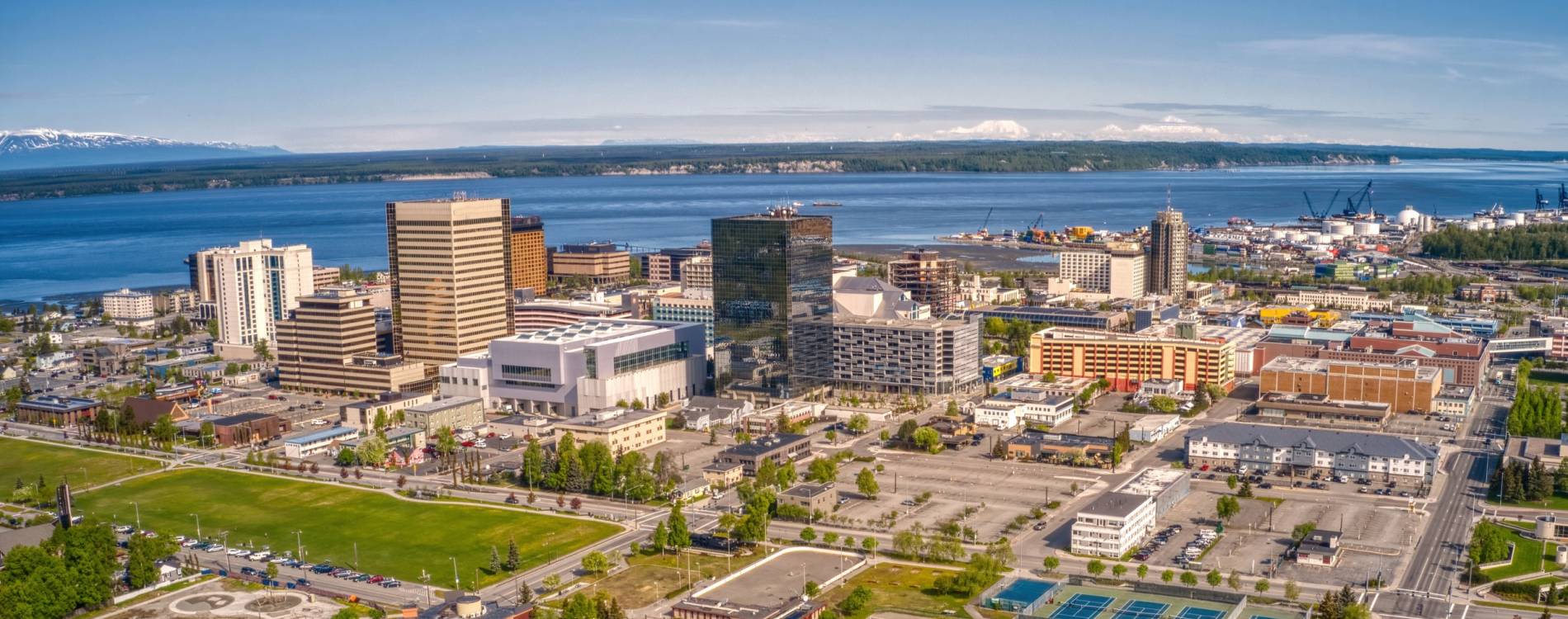 Anchorage skyline