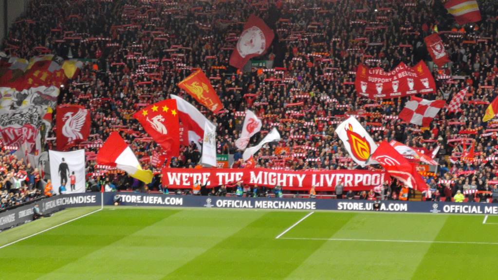 Anfield is famous for its iconic European nights.