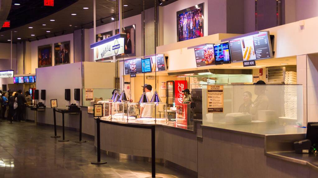 Arenas like Madison Square Garden in New York have food and drink to suit all tastes and requirements