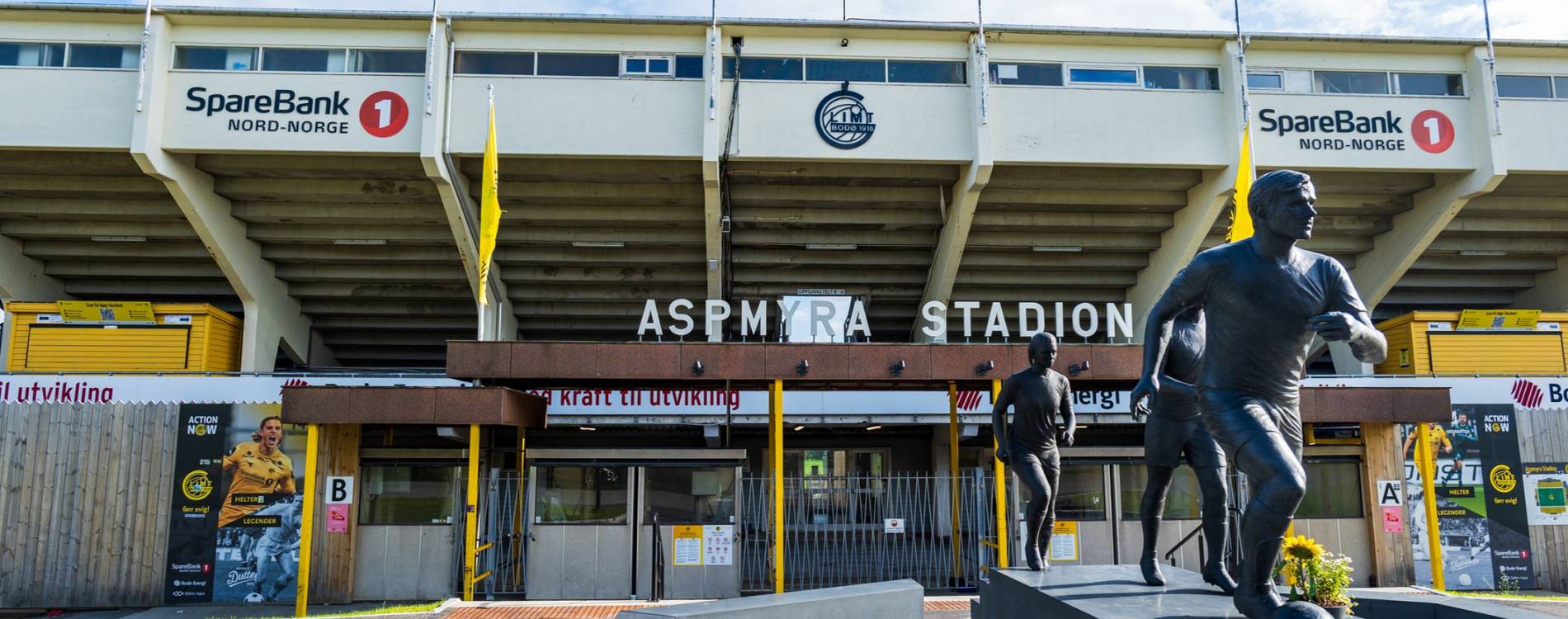 Aspmyra Stadion is home to Bodø/Glimt