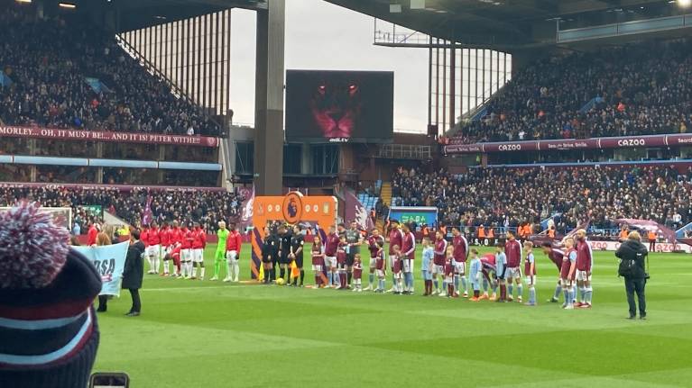Aston Villa host Crystal Palace at Villa Park