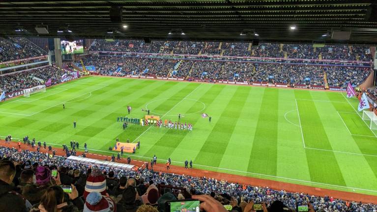 Aston Villa host Liverpool at Villa Park