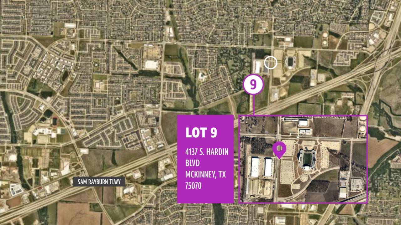 Lot 9 McKinney ISD Stadium Parking The CJ Cup Byron Nelson Apr