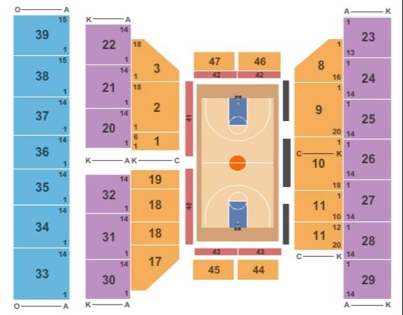 Augusta Civic Center Map