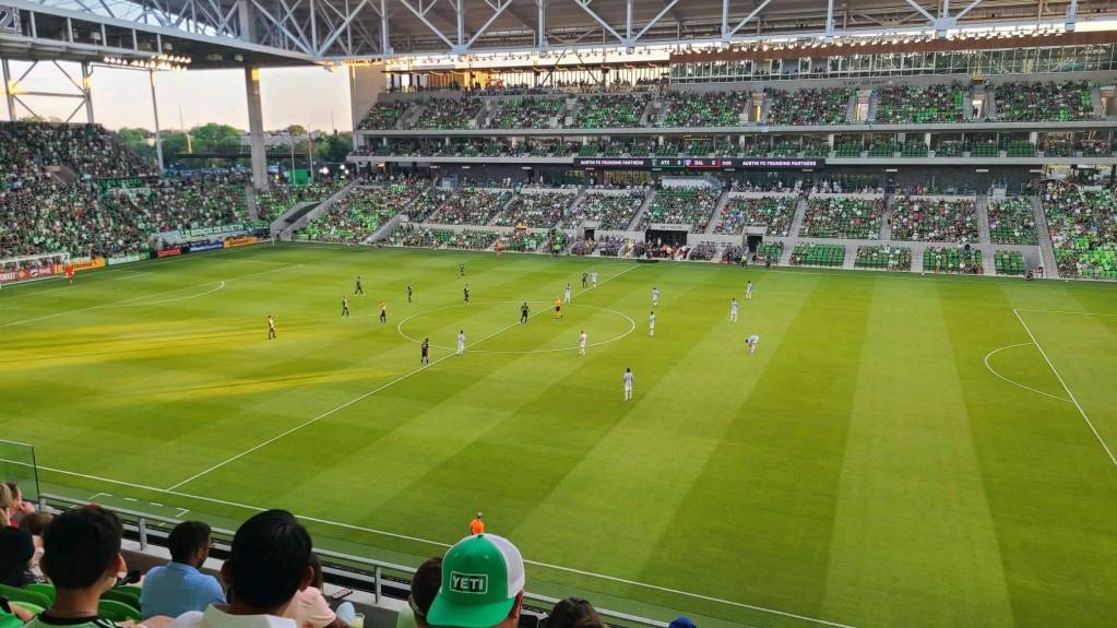 Austin FC at the Q2 Stadium