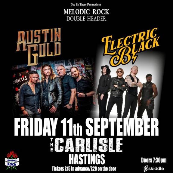 Austin Gold/Electric Black - The Carlisle, Hastings - 11th Sept