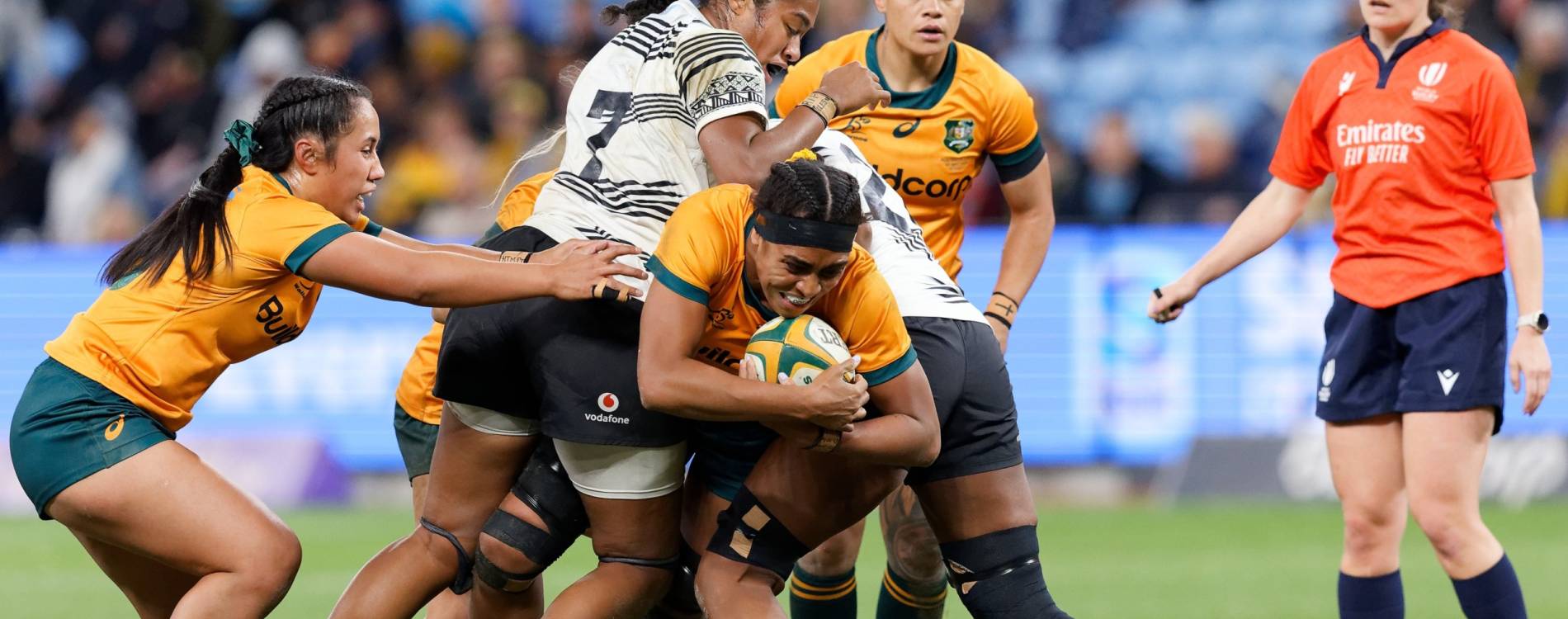 Australia and Fiji will both take part in the 2025 Women's Rugby World Cup